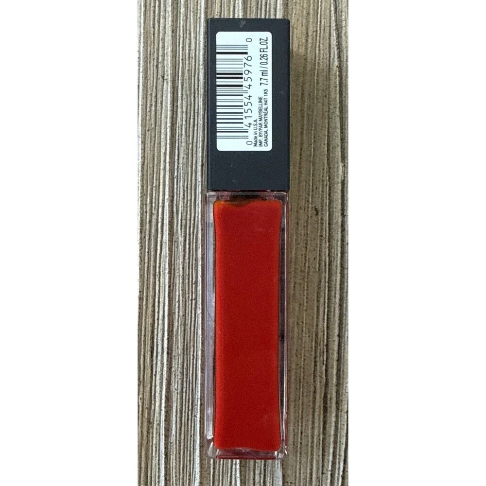 Maybelline Color Sensational Vivid Matte Liquid Lip Color 35 Rebel Red .26 FL OZ
